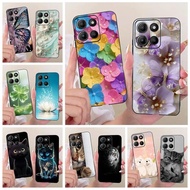 For Motorola Moto G15 Case Stylish Flowers Butterfly Painted Cover Soft Silicone Case For Motorola M