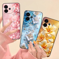 Case for VIVO iQ Z9 5G/ iQ Z9 TURBO 5G printed with beautiful, luxurious floral patterns