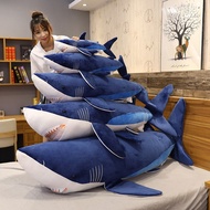 Megalodon Shark Pillow Plushie Doll Soft Comfort Sleep Whale Dolphin Plush Toy Stuffed Toys Gift