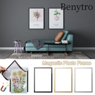 BENYTRO Magnetic Picture Frames, Self Adhesive A3 A4 8.5x11inch Magnetic Photo Frame, Photo Display 