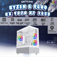 BONMECOM2 คอมประกอบ / CPU AMD AM5 RYZEN 5 9600 / RX 9070 XT 16GB / Case เลือกแบบได้นะครับ