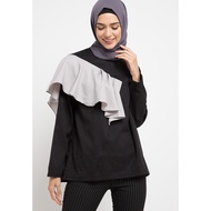 Hazelnut Indonesia - Danielle Top - Women's Blouse/ Top - Black