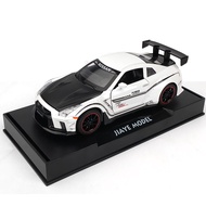 NISSAN SKYLINE GTR R35 โมเดลรถยนต์ 1/32 รถโมเดลเหล็ก โมเดลรถเหล็ก รถเหล็กโมเดล โมเดลรถ ของขวัญ แฟน ข