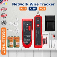 LAN Network Cable Tracker POE RJ11 RJ45 Cat5 Cat6 Telephone Wire Tracker Tracer Toner Ethernet LAN L