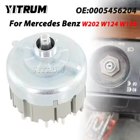 YITRUM Headlight Headlamp Dimmer Switch For Mercedes Benz W124 W126 W202 300D 1994-1995 E320 1988-19