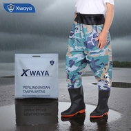 Celana Wader Karet XWAYA SUPER TEBAL Tahan Lama Buat Pertanian Kolam Ikan Anti Banjir Bersihkan Sung