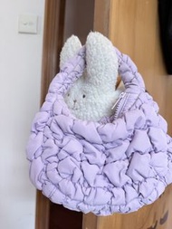 COS Puffer Bag Lavender雲朵包mini 淺紫色