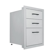 ตู้ลิ้นชัก UPVC ZAGIO รุ่น Alpha ขนาด 44 x 50 x 65 ซม. สีเทา