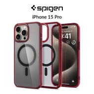 Spigen iPhone 15 Pro Case 6.1" Ultra Hybrid MagFit Frosted Back Magnetic Phone Case iPhone Case