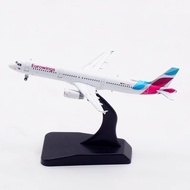 JC Wings 1: 400 Alloy Airplane Model Germany European Wings Airlines A321 D-AIDV