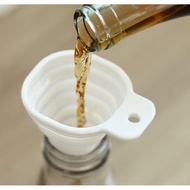 Silicone Foldable Funnel Mini  Collapsible Style Funnel Folding Portable Funnel