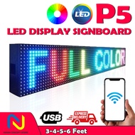 SINGBOARD P5 LED DISPLAY BOARD MULTICOLOUR ✨ 1x3 1x4 1x5 1x6 ✨
