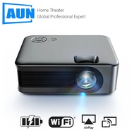 AUN MINI Projector A30C Pro WIFI Smart TV Portable Home Theater Cinema Baery Sync Android IOS Smartone 4k Video Projecto