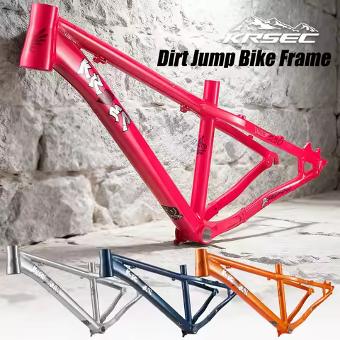 26/27.5 inch Dirt Jump Mountain Bike Frame 4X DJ Hardtail MTB Frame Alloy AM Bicycle Frame with Disc