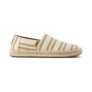 TOMS รองเท้าลำลองผู้ชาย สลิปออน รุ่น Alpargata Rope 2.0 Toffee Beach Stripe (CE) รองเท้าลิขสิทธิ์แท้