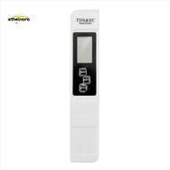 TDS EC Meter Digital Water Quality Tester 0-9999 PPM Measurement Range Water Purity Temperature Mete