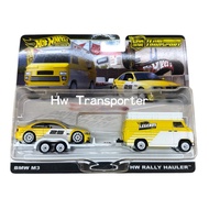 Hot Wheels Team Transport BMW M3 + Hw Rally Hauler