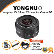 Lensa Wide Yongnuo YN 35mm F2 For Canon - Lens Fix Yongnuo 35mm