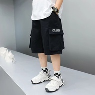 (18-52kg) Quần short kaki trẻ em nam quần vải kaki túi hộp thời trang cho bé trai mẫu Z size 18-52kg