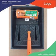 7" Quality SOMIC Thailand Paint Roller c/w Handle + 9" Paint Tray COMPLETE PAINT SET