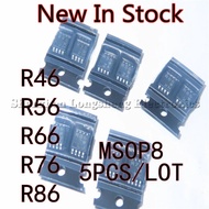 5PCS/LOT R46W R56W R66W R76W R86W R46 R56 R66 R76 R86 SMD MSOP-8 Storage IC In Stock