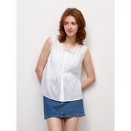Lace blouse (sleeveless) GU Japan