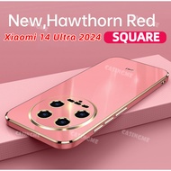Xiaomi 14 Ultra 2024 Luxury Plating Casing For Xiaomi14Ultra 14Ultra Xiaomi 14 Xiaomi14 Ultra Pro 4G 5G 2024  Phone Case Soft Silicone Shockproof Back Cover