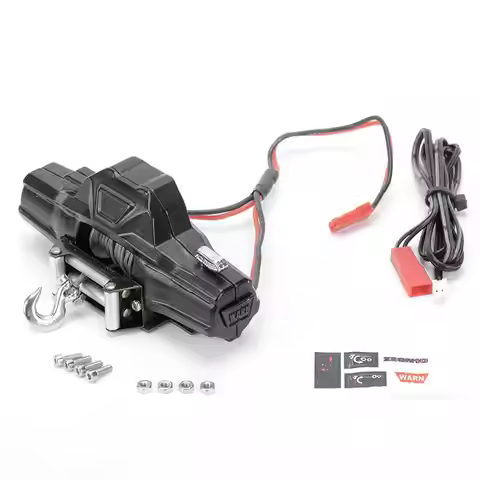 RC Remote Control Car Dual Motor Winch Trailer Hook MK07 TK300 Modification Upgrade Op Accessory QT2