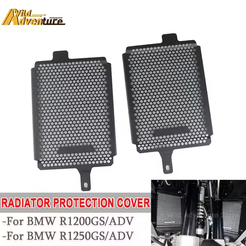 R1200GS Motorcycle Radiator Grille Guard Cover Protector For BMW R1250GS Adventure R1200GS R1250 R12