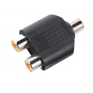 SPLITTER ADAPTOR 1 Female RCA / AV To 2 Female RCA / AV