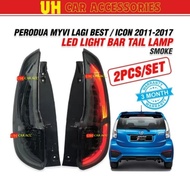 Perodua Myvi Lagi Best / Icon 2011 - 2017 Led Light Bar Tail Lamp
