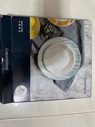 Corningware dinnerware set 康寧碟2 件套