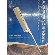 Tail comb color white (Salon use tail comb)