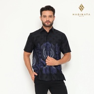 KEMEJA Hadinata Batik Men's Short Shirt Arjun Anika