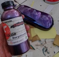 CAT BUNGLON 3 WARNA Blue-Gold-purple 250ml SPECIAL COLOR