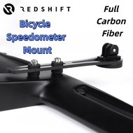 Redshift Full Carbon Fiber Bike Computer Mount - Fits Garmin Giant Bryton GoPro and Light Holder Ult