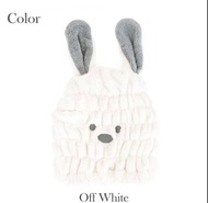 日本🇯🇵Carari Zooie可愛動物造型吸水帽(動物園白熊款)