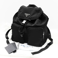 Tas Wanita Prada Backpack Nylon Zaino Black Original