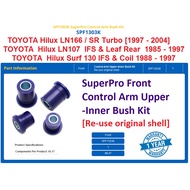 SUPERPRO Front Control Arm Upper-Inner Bush Kit [Re-use original shell] SPF1303K TOYOTA HLUX LN166 / SR TURBO / LN107