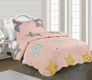 Cadar Patchwork / Bedsheet / Cadar Tilam Set 2 IN 1 Super single size