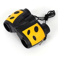 8 * 22 Seven Star Ladybug Telescope Printed Rubber Grip Anti-slip Binoculars