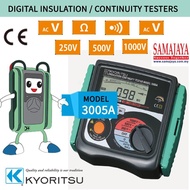 Kyoritsu 3005A Digital Insulation / Continuity Tester