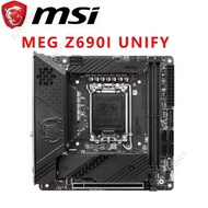 MSI MEG Z690I UNIFY DDR5 Memory Motherboard with WIFI Supports 12th Gen Inte Core / Pentium CeleronC