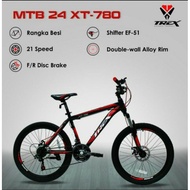 Sepeda Gunung Anak Xt-780 Mtb Mini 24 Inch Xt 780 Trex Xt780