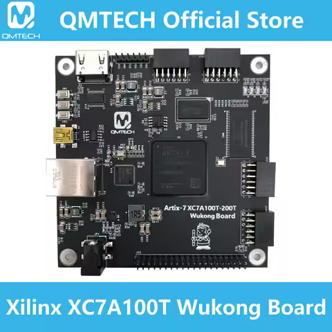 QMTECH Xilinx FPGA Artix7 Artix-7 Development Board XC7A100T DDR3 256MB Wukong Board Starter Kit