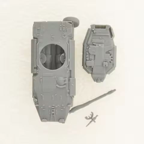Italy Centauro-I-105-R Tank Destroyer 1/144 1/200 1/350 1/700 MRY-SFW SS696 Military Model Kit Minia