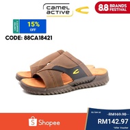 تmaヅ ♤camel active Men Olive Vildaz Casual Sandals 891909-FC2PSV-7-OLIVE (Nubuck Leather)❊
