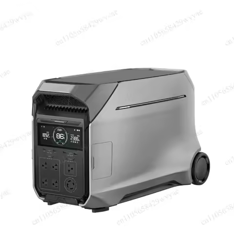 Portable Power Station, 120V & 240V Output, Max 6000W