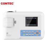 New CONTEC ECG100G Single Channel Elektrokardiograph EKG Machine Monitor Cable Portable + Printer