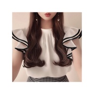 Flower Candy Japan Daigou GRL Summer New Style Japanese Style Gentle Elegant Sweet Short-Sleeved Shi